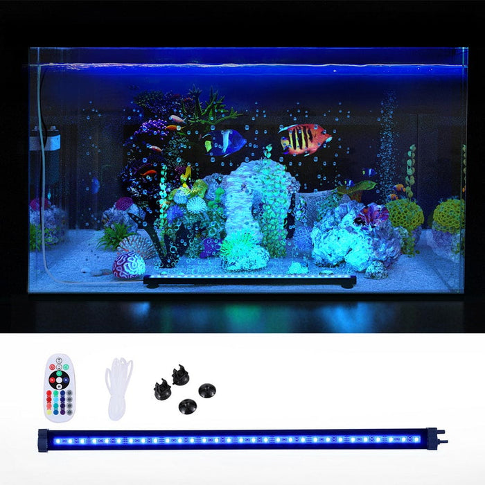 Aquarium Light Submersible 52cm Air Bubble Led