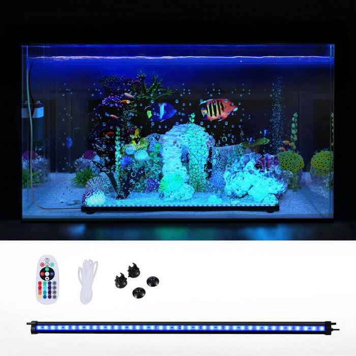 Aquarium Light Submersible 67cm Air Bubble Led