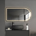 Arch Wall Mirror Led Lighted Anti-fog Bathroom Mirrors