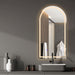 Arch Wall Mirror Led Lighted Anti-fog Bathroom Mirrors