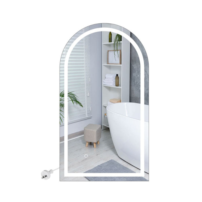 Arch Wall Mirror Led Lighted Anti-fog Bathroom Mirrors