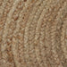 Area Rug Braided Jute 120 Cm Round