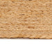 Area Rug Braided Jute 240 Cm Round Tatpnl