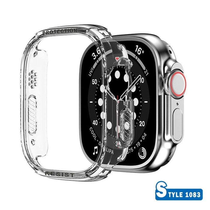 All-around Clear Frame Cover For Apple Watch