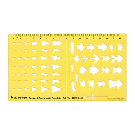 Arrows Drafting and Arrowheads Template Drawing Stencil