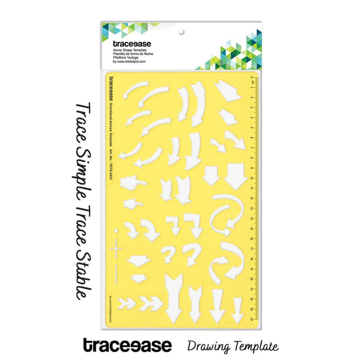 Arrows Drafting Directional Template Drawing Stencil