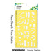 Arrows Drafting Directional Template Drawing Stencil