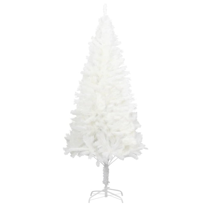 Artificial Christmas Tree Lifelike Needles White 180 Cm