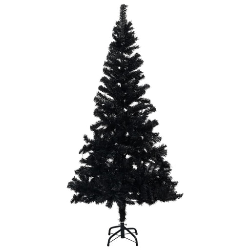 Artificial Christmas Tree With Stand Black 120 Cm Pvc Txkoik