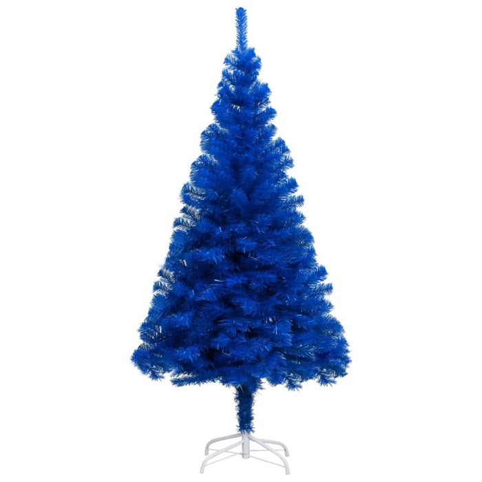 Artificial Christmas Tree With Stand Blue 120 Cm Pvc Txkono