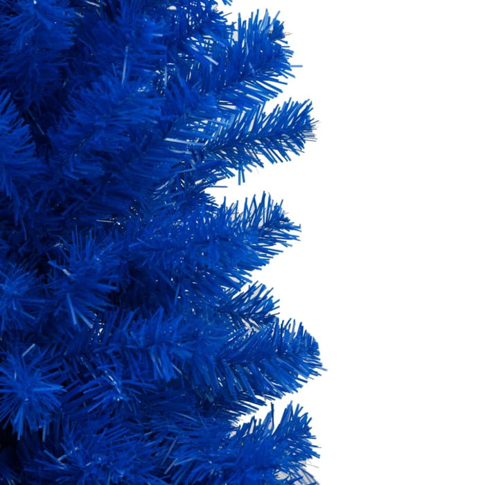 Artificial Christmas Tree With Stand Blue 180 Cm Pvc Txobba