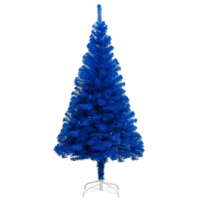 Artificial Christmas Tree With Stand Blue 180 Cm Pvc Txobba