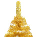 Artificial Christmas Tree With Stand Gold 120 Cm Pet Txkonp