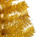 Artificial Christmas Tree With Stand Gold 120 Cm Pet Txkonp