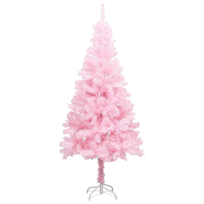 Artificial Christmas Tree With Stand Pink 120 Cm Pvc Txkoii