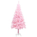 Artificial Christmas Tree With Stand Pink 120 Cm Pvc Txkoii