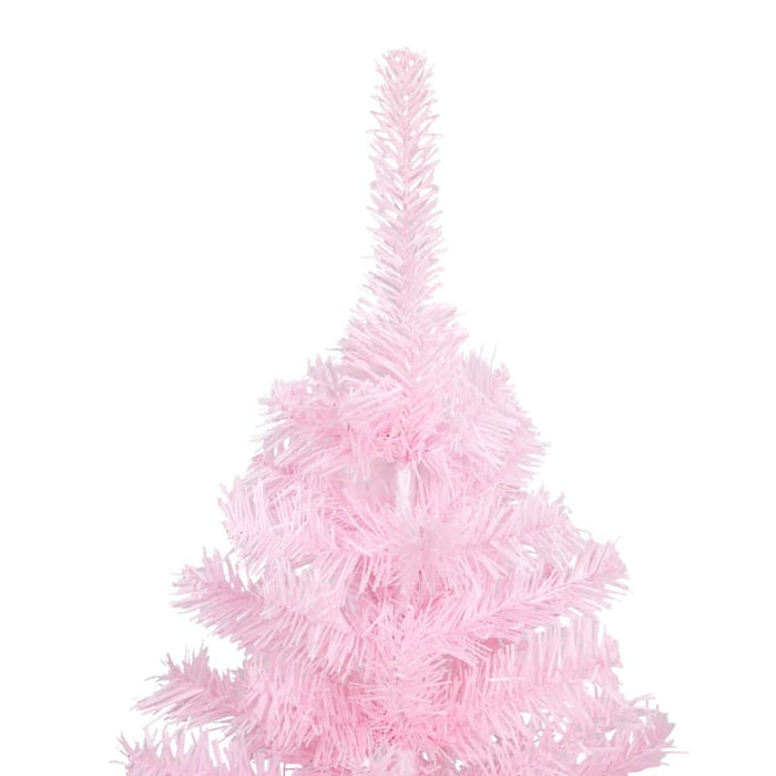 Artificial Christmas Tree With Stand Pink 180 Cm Pvc Txbkkn