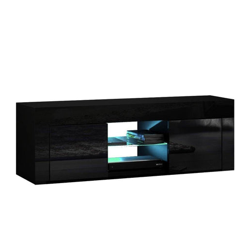 Artiss 130cm Rgb Led Tv Stand Cabinet Entertainment Unit