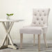 Artiss Set Of 2 Dining Chair Beige Cayes French Provincial