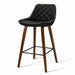 Artiss Set Of 2 Bar Stools Bentwood Pu Leather Diamond