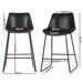 Artiss Set Of 2 Bar Stools Kitchen Metal Stool Dining