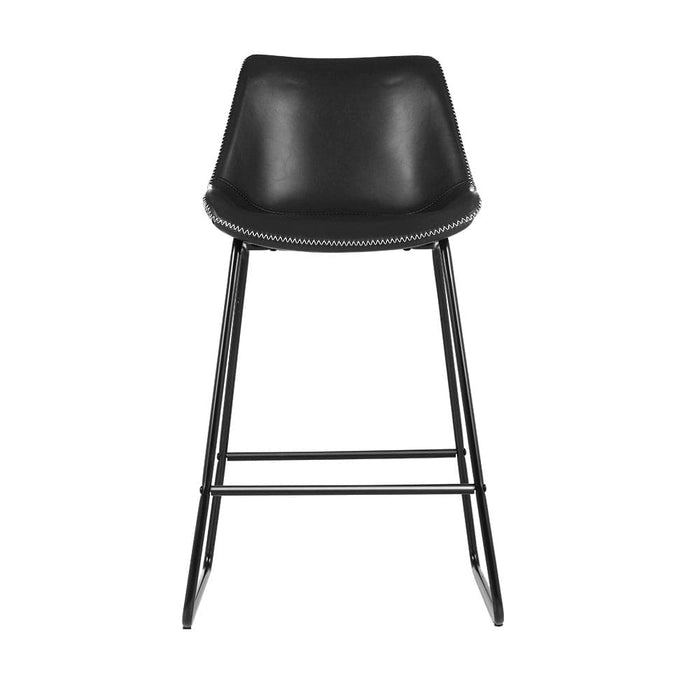 Artiss Set Of 2 Bar Stools Kitchen Metal Stool Dining