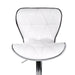 Artiss Set Of 4 Pu Leather Patterned Bar Stools - White