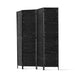 Artiss 4 Panel Room Divider Privacy Screen Rattan Woven