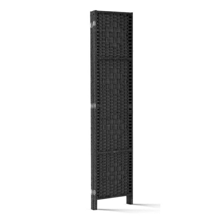 Artiss 4 Panel Room Divider Privacy Screen Rattan Woven