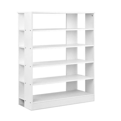 Artiss 6-tier Shoe Rack Cabinet - White