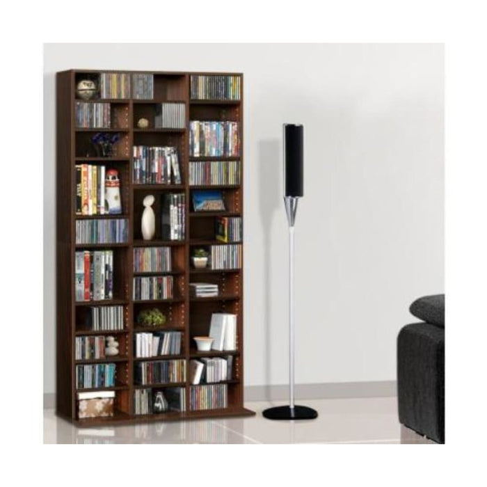 Artiss Adjustable Book Storage Shelf Rack Unit - Expresso