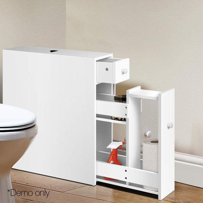 Artiss Bathroom Storage Cabinet - White