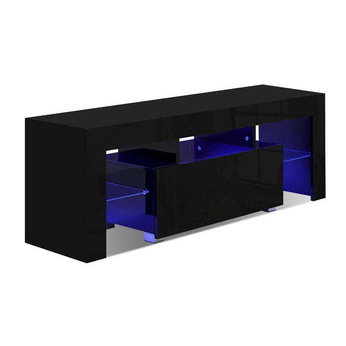 Artiss Tv Cabinet Entertainment Unit Stand Rgb Led Gloss