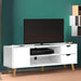 Artiss Tv Cabinet Entertainment Unit Stand Wooden