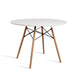 Artiss Dining Table 4 Seater Round Replica Dsw Eiffel