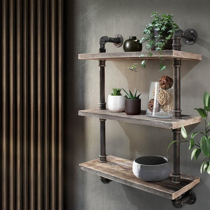 Artiss Display Shelves Wall Brackets Bookshelf Industrial