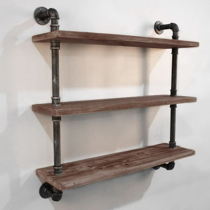 Artiss Display Wall Shelves Industrial Diy Pipe Shelf