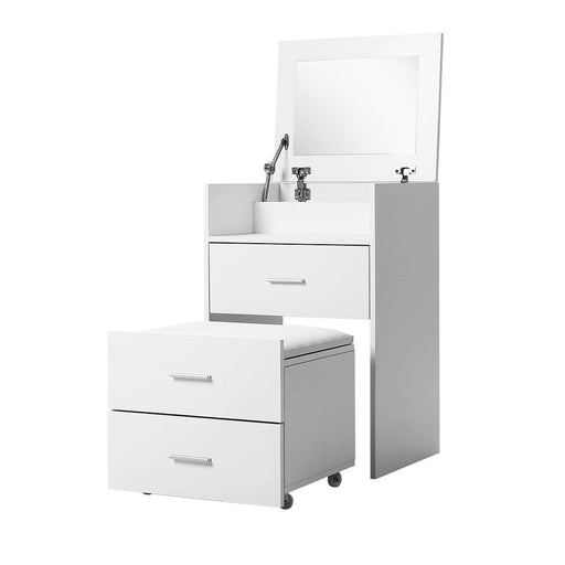 Artiss Dressing Table Bedside Tables 2-in-1 Set Hidden