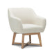 Artiss Fabric Tub Lounge Armchair - Beige Offer