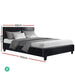 Artiss Bed Frame Double Size Base Mattress Platform Leather