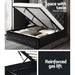 Artiss Bed Frame Double Size Gas Lift Base with Storage