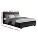 Artiss Bed Frame Double Size Gas Lift Base with Storage
