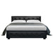 Artiss Bed Frame Double Size Gas Lift Base with Storage