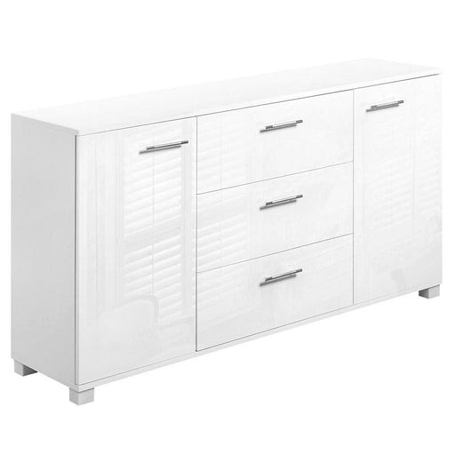 Artiss High Gloss Sideboard Storage Cabinet Cupboard - White