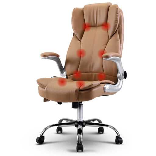 Artiss Massage Office Chair Gaming Computer Desk 8 Point