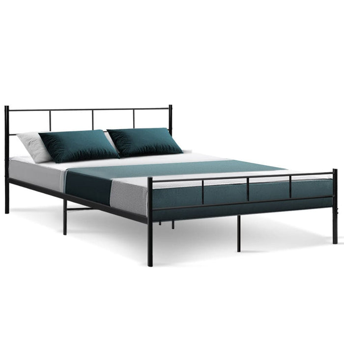 Artiss Metal Bed Frame Queen Size Platform Foundation