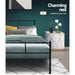 Artiss Metal Bed Frame Queen Size Platform Foundation