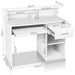 Artiss Office Computer Desk With Storage - White