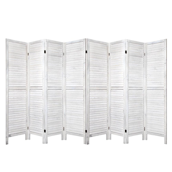 Artiss Room Divider Screen 8 Panel Privacy Wood Dividers