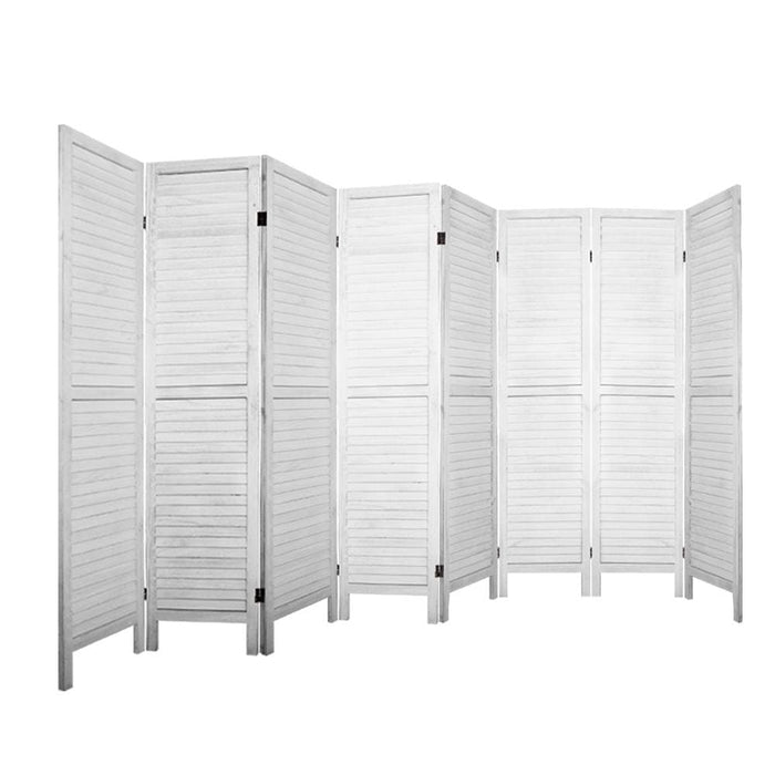 Artiss Room Divider Screen 8 Panel Privacy Wood Dividers